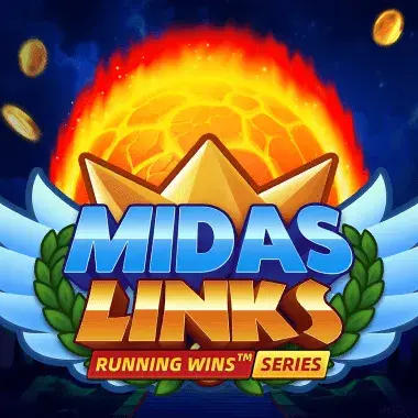 Midas Links: Running Wins logo