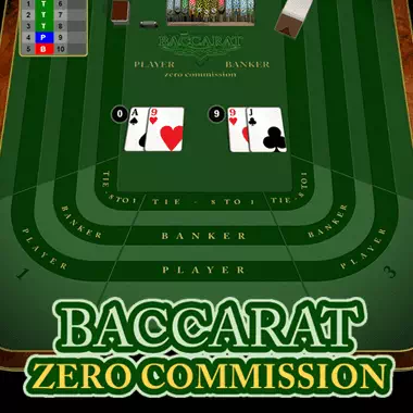 Baccarat Zero Commission logo