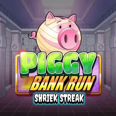 Piggy Bank Run - Shriek Streak logo