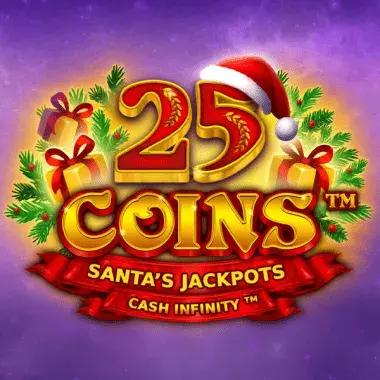 25 Coins Santa's Jackpots logo
