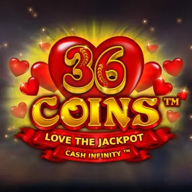 36 Coins Love the Jackpot logo
